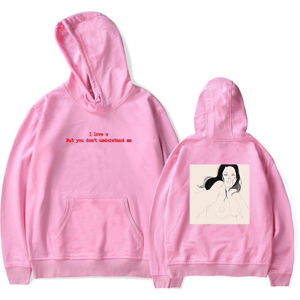 Pink merch hoodie sale